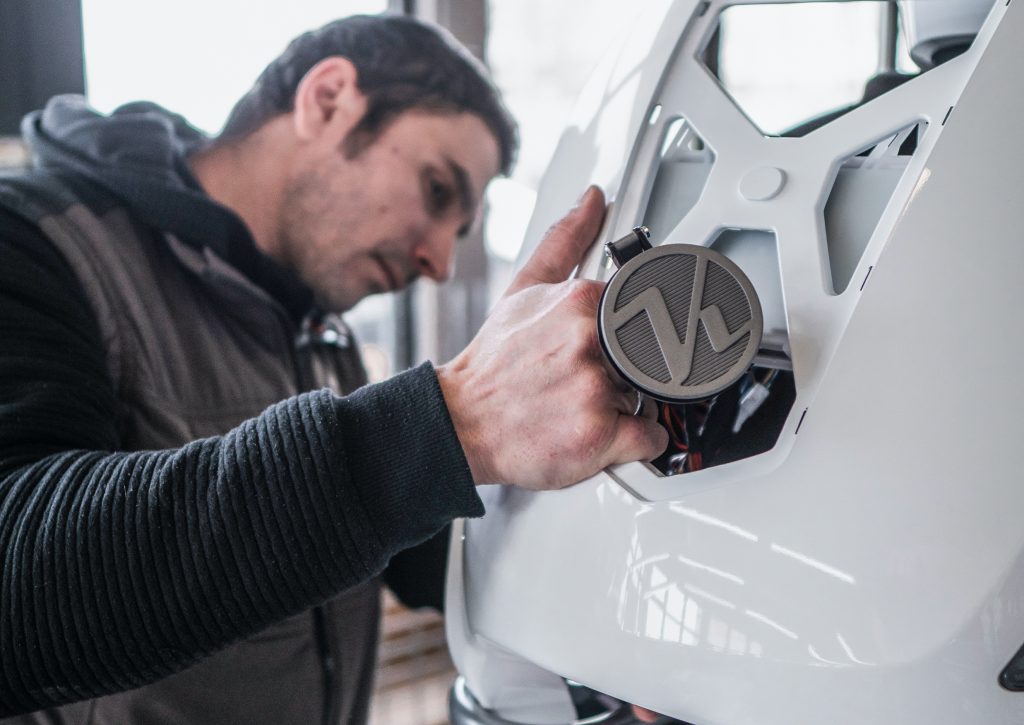 Elektro Moped Roller Techniker von Kumpan 